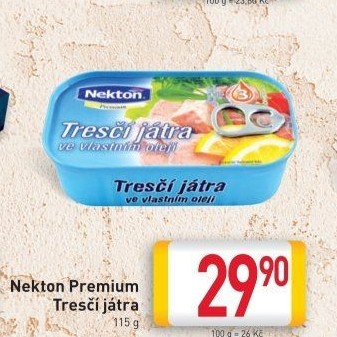 Játra tresčí Nekton