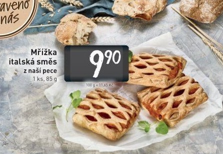 Mřížka se slanou náplní