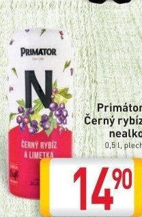Nealkoholické pivo ochucené Primátor