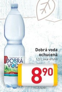 Ochucená voda Dobrá voda