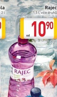 Ochucená voda Rajec