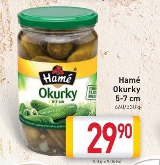 Okurky Hamé