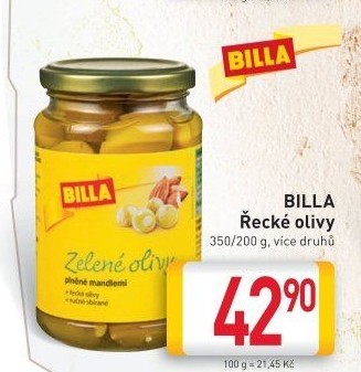 Olivy řecké Billa