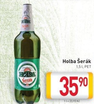 Pivo Šerák Holba