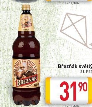 Pivo světlé Březňák