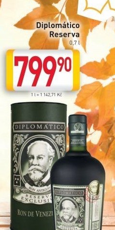 Rum Reserva Exclusiva Diplomatico