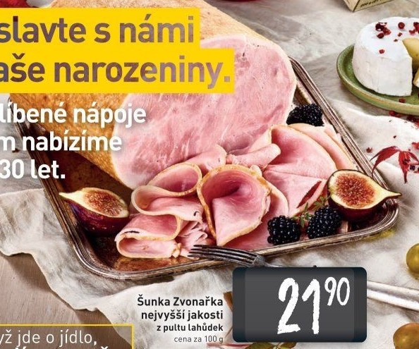 Šunka Zvonařka nejvyšší jakosti