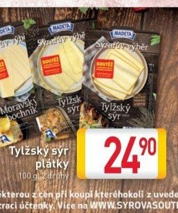 Sýr tylžský Sýrařův výběr Madeta