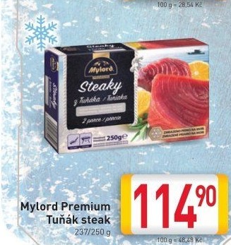Tuňák steak mražený Premium Mylord