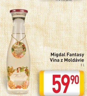 Vína Fantasy Migdal Chateau Cojusna