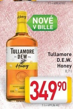 Whisky irská Honey Tullamore Dew