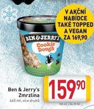Zmrzlina v kelímku Ben&amp