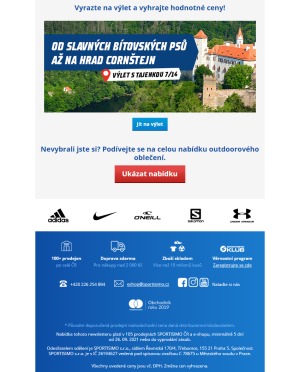 akční leták Sportisimo 26.9.2021-1.10.2021