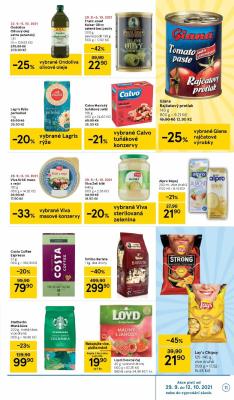 akční leták Tesco 29.9.2021-5.10.2021