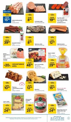 akční leták Tesco 29.9.2021-5.10.2021
