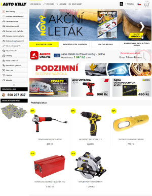 akční leták Auto Kelly 28.9.2021-4.10.2021