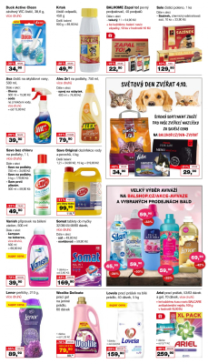 akční leták Barvy a laky drogerie 28.9.2021-17.10.2021