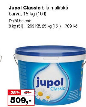 Barva Jupol Classic JUB
