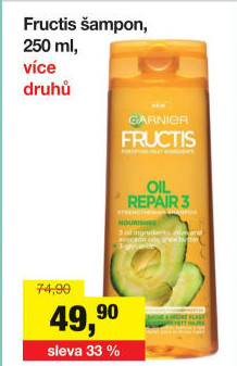 Šampon Fructis Garnier