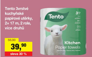 Utěrky kuchyňské 3vrstvé Tento