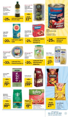 akční leták Tesco 29.9.2021-5.10.2021