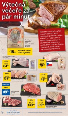akční leták Tesco 29.9.2021-5.10.2021