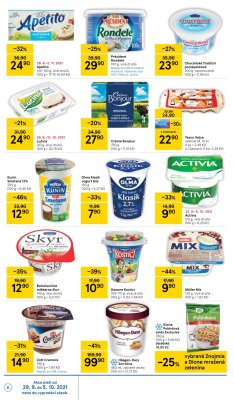akční leták Tesco 29.9.2021-5.10.2021