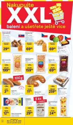 akční leták Tesco 29.9.2021-5.10.2021