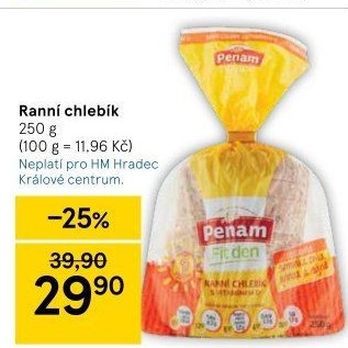 Chléb Ranní Fit den Penam