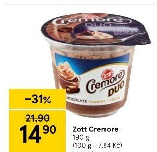 Dezert Cremore Zott