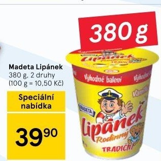 Dezert Lipánek Madeta