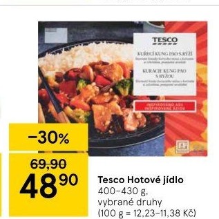 Hotová jídla Tesco