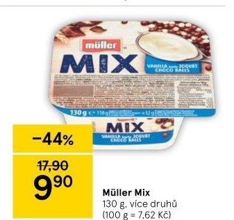 Jogurt Müller Mix