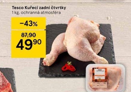Kuřecí čtvrtky Tesco