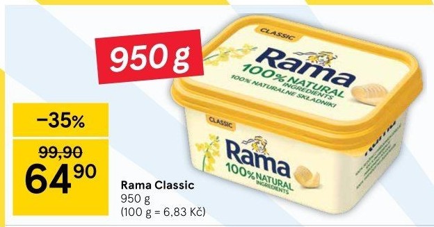 Margarín Classic Rama