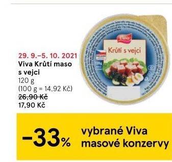 Maso krůtí s vejci Viva Carne