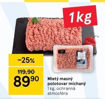 Mleté maso mix Tesco