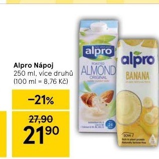 Rostlinné nápoje Alpro Soya