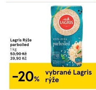 Rýže parboiled Lagris