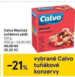 Salát s tuňákem Calvo