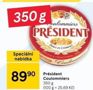Sýr Coulommiers Président