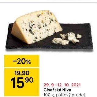 Sýr Niva císařská