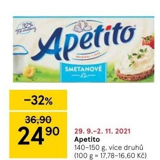 Sýr tavený Apetito