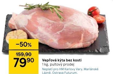 Vepřová kýta bez kosti