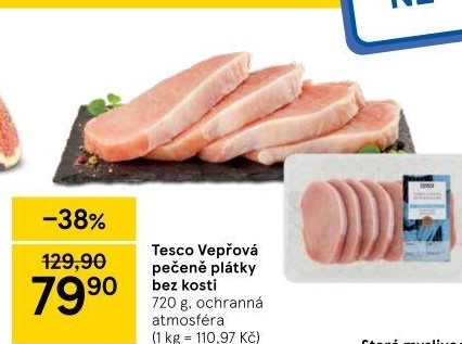 Vepřová pečeně bez kosti Tesco