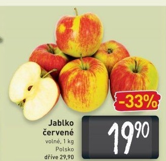 Jablka červená