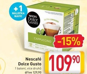 Kapsle Dolce Gusto Nescafé