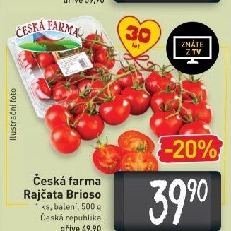Rajčata Česká farma
