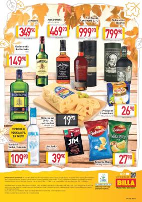 akční leták BILLA 27.9.2021-24.10.2021
