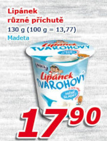 Dezert Lipánek Madeta